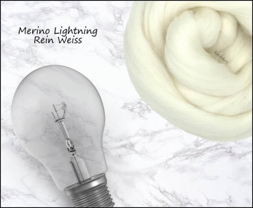 Merino Uni, Licht Weiss